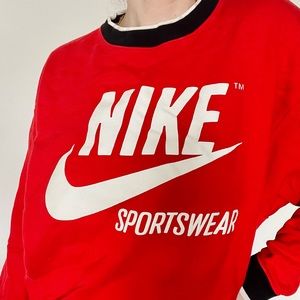 Red Nike Sweatshirt